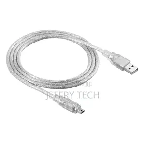 USB 2.0 Male to Firewire IEEE 1394 4 Pin Male Ilink Cable, L