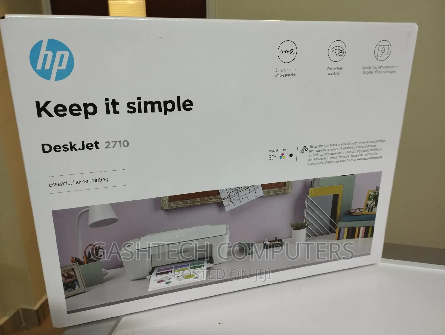 HP Deskjet HP Deskjet 2710 Wireleall-in-One Wireless Printer