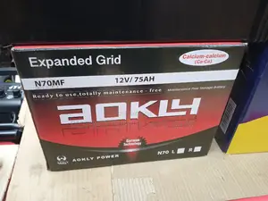Aokly Battery 12v75ah Free Battery