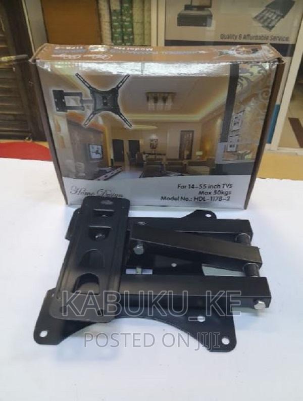 Swivel 14"-55" Tilt Moving Wall Mount Bracket
