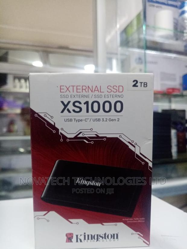 Kingston Xs1000 2tb External SSD Type C / Usb - main view