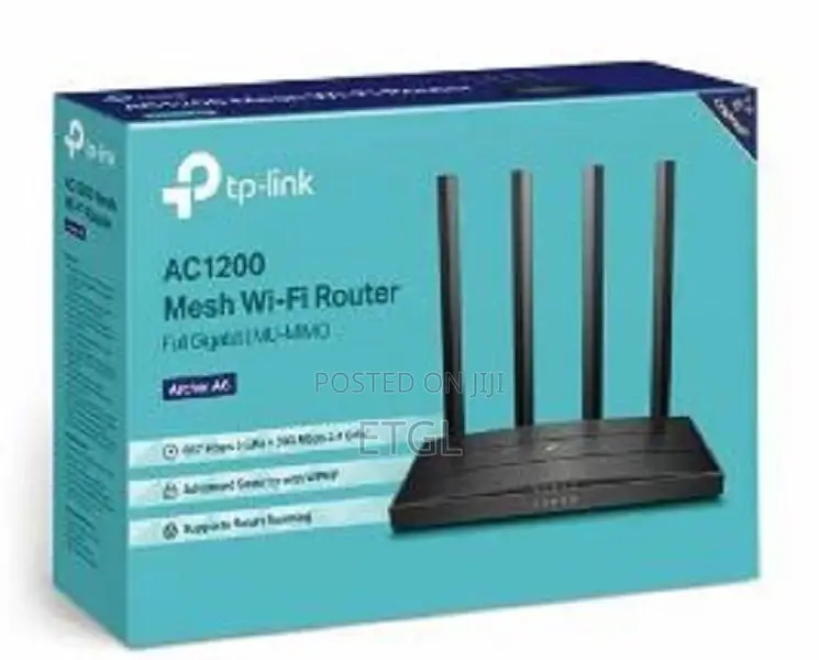 .,Tp-Link Ac1200 Wireless Mu-Mimo Router - Tl-Archer C6