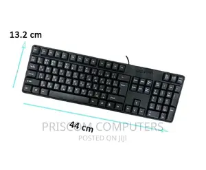 Wired Keyboard for Computer Desktop CPU - TJ 818, Keyboard