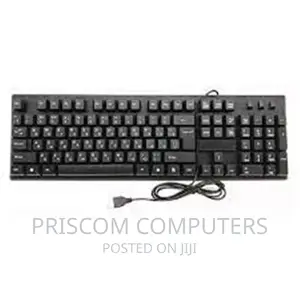 TJ-818 Black Antelope Keyboard for Computer Desktop, Keyboar