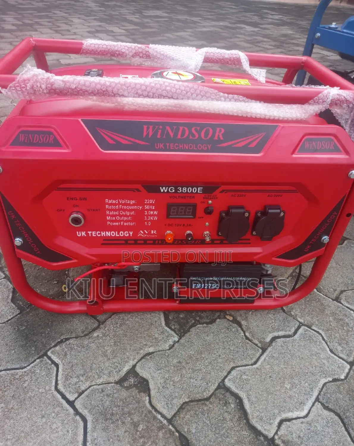 Windsor Generator 7.5kva Gasoline