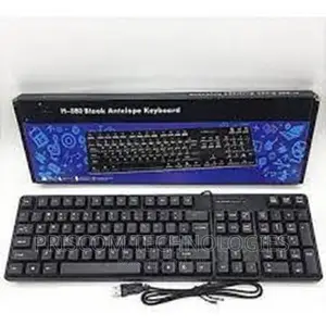 TJ-818 Black Antelope Keyboard for Computer Desktop, Keyboar