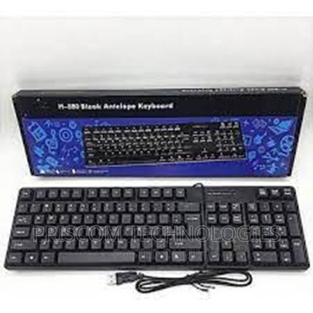 TJ-818 Black Antelope Keyboard for Computer Desktop, Keyboar - thumbnail 2