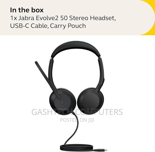 Jabra Evolve2 50 Stereo Headphones