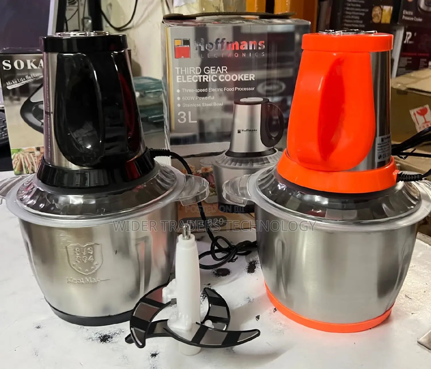 3 LTRS Hoffman Electric Chopper