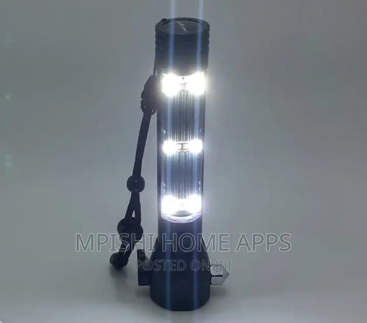 Multi-function Solar LED Flashlight