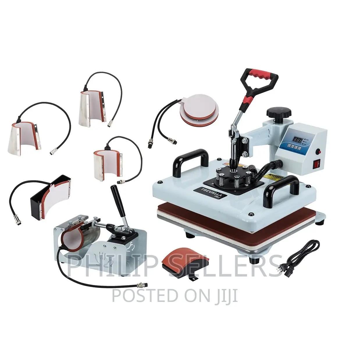 Combo Heat Press Machine 8 in 1 Sublimation Transfer for Mug