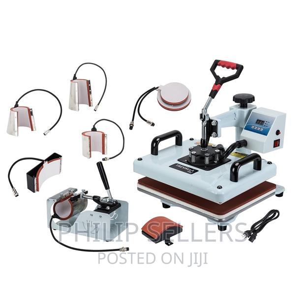 Combo Heat Press Machine 8 in 1 Sublimation Transfer for Mug