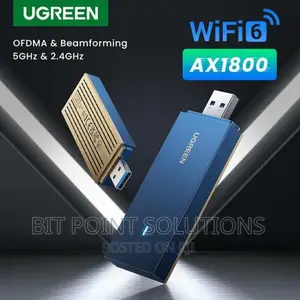 Ugreen Ax1800 Dual-Band Wireless Adapter (Wifi 6)