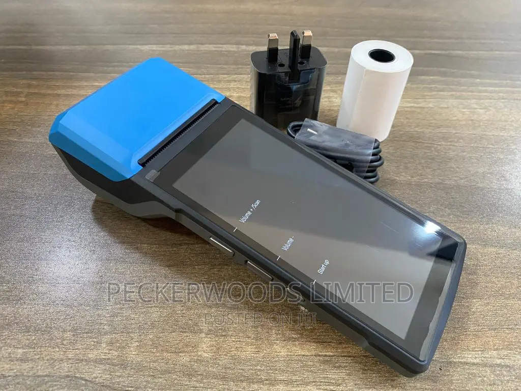 Blue Hand-Held H10 Android 13 Pos Machine Etims Compatible