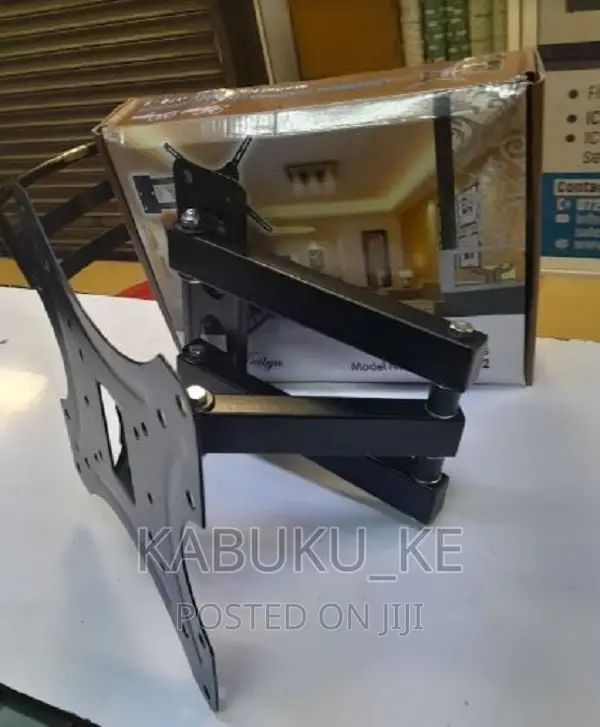 Heavy Full Motion Swivel Wall Mount Tv Bracket (14"-55")