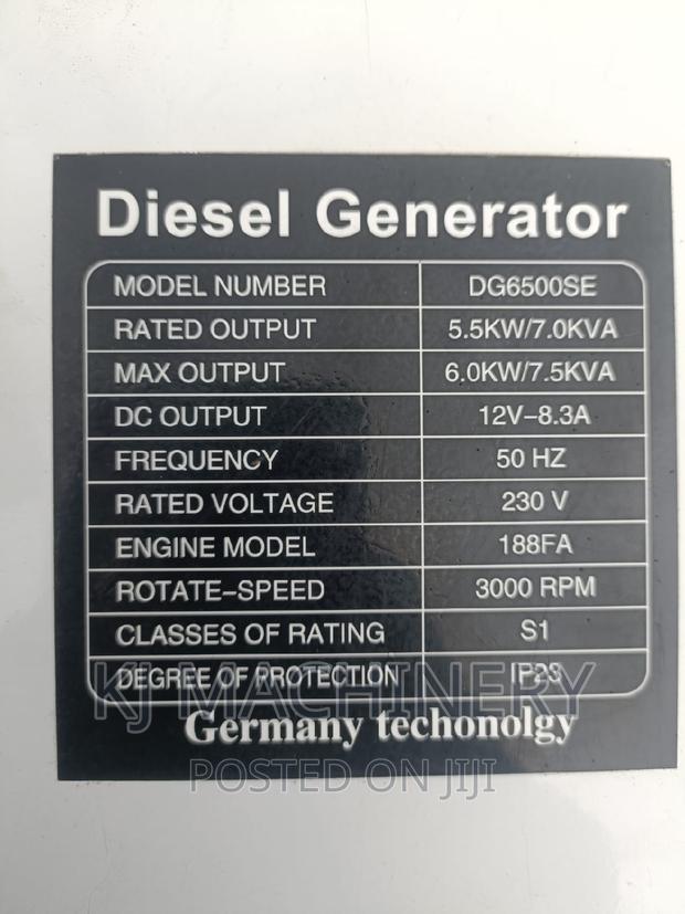 GIRASOL Diesel Silent Generator With ATS -Quality Machinery