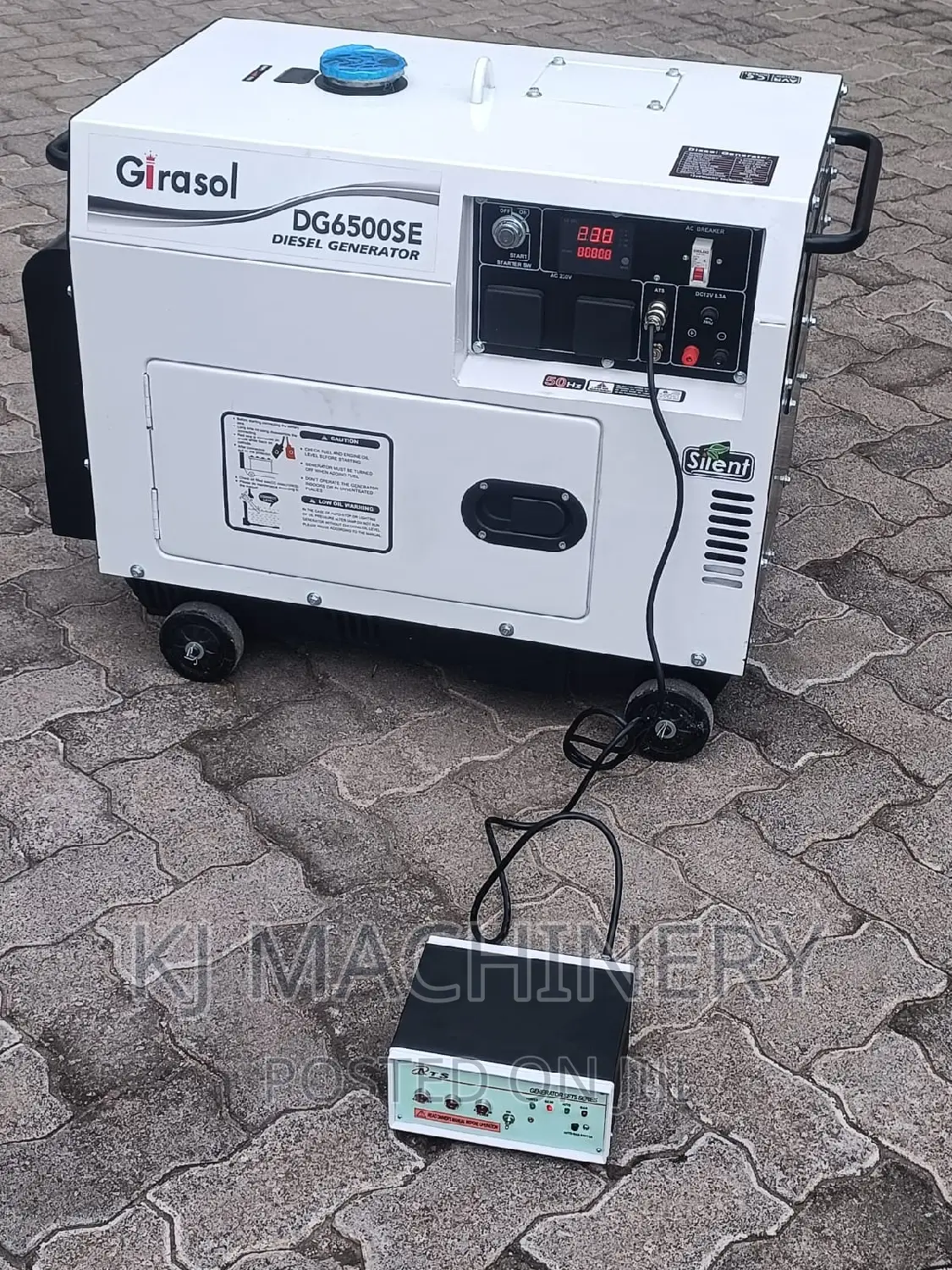 GIRASOL Diesel Silent Generator With ATS -Quality Machinery