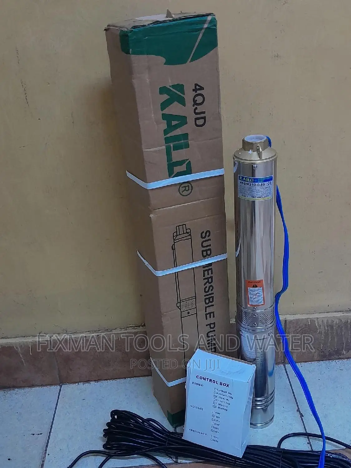 New Kairo Submersible Water Pump 0.75 HP 63 M