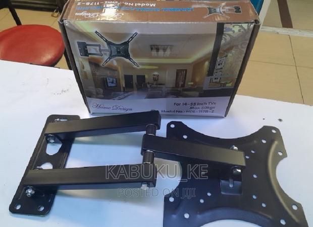 TV Wall Bracket 14''-55'' Full Motion Wall Mount Upto 50kgs