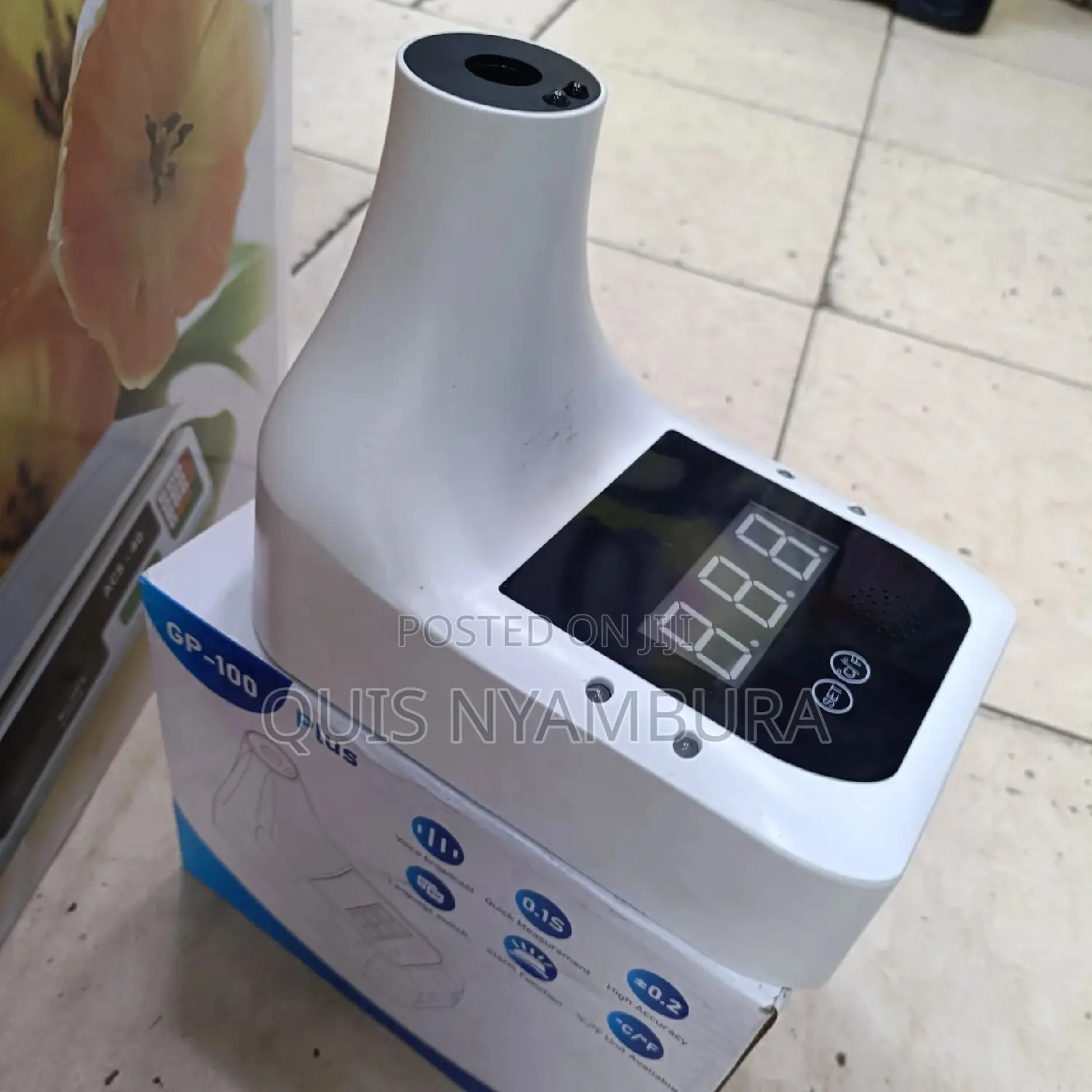 Infrared Thermometer Wall Mount