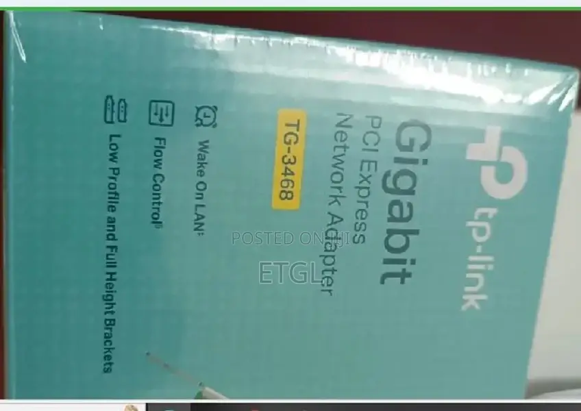 .Tplink Tg3468 Gigabit Adapter