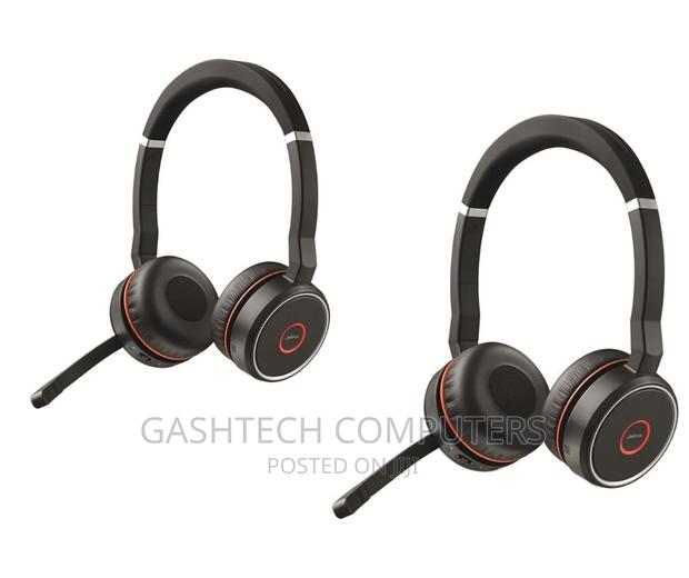 Jabra Evolve 75 MS Bluetooth Link 370 - Headset - main view