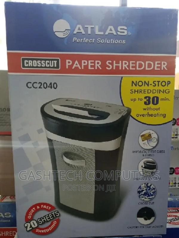 Atlas Cc2040 Shredder ` Atlas Cc2040 20 Sheets ' Cc 2040