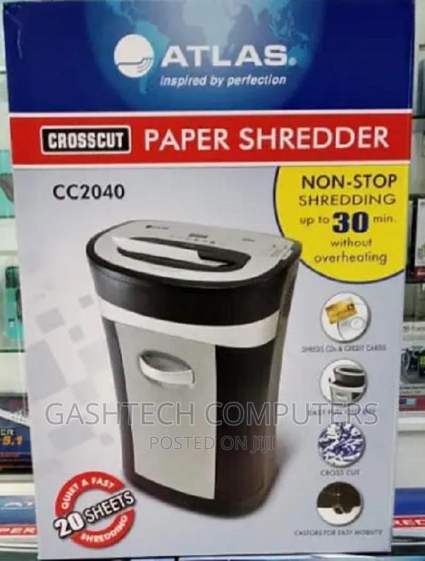 Atlas Cc2040 Shredder ` Atlas Cc2040 20 Sheets ' Cc 2040 - thumbnail 3