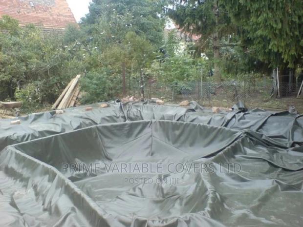 Neatly Laid Dam Liner - main view