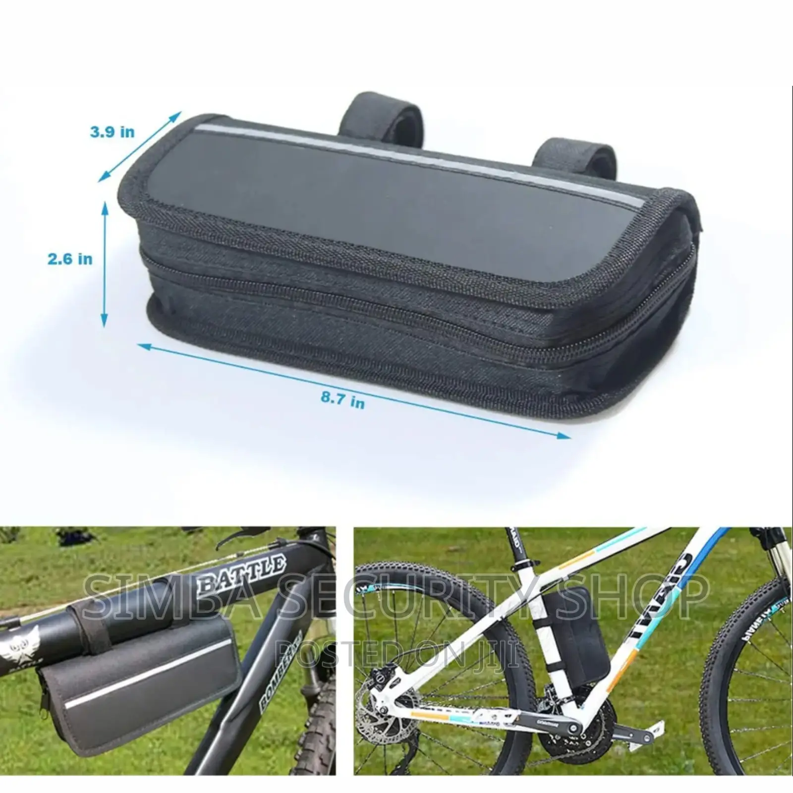 Bicycle Tire Repair Tool Kit Set Bike Saddle Bag Multitool