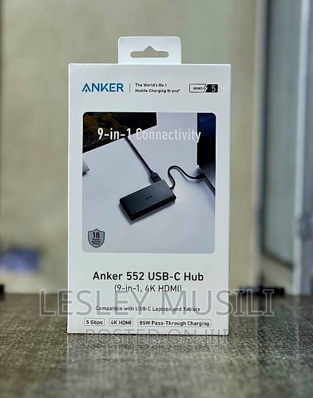 Anker 552 [USB]-[C] [Hub] (9-in-1) With 100W Power Delivery
