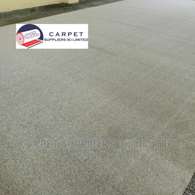 White Wall to Wall Carpet - main view