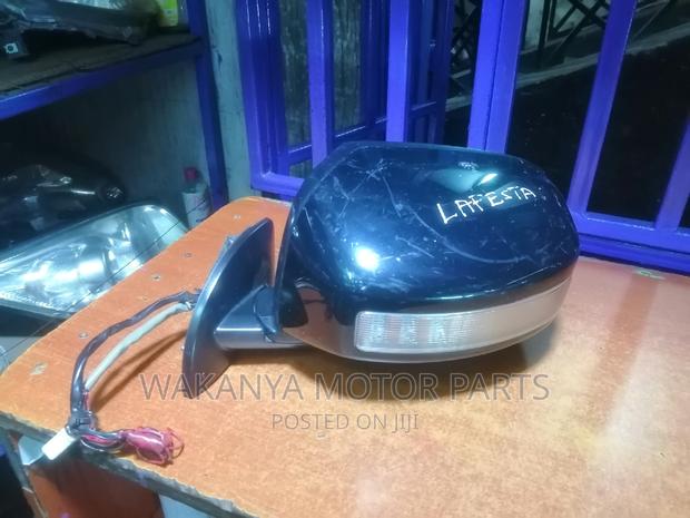 Nissan Lafesta Side Mirror With Indicator, Model 2008 - thumbnail 2