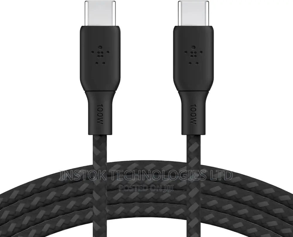 Belkin USB Type C to C Braided Cable 100W 2M