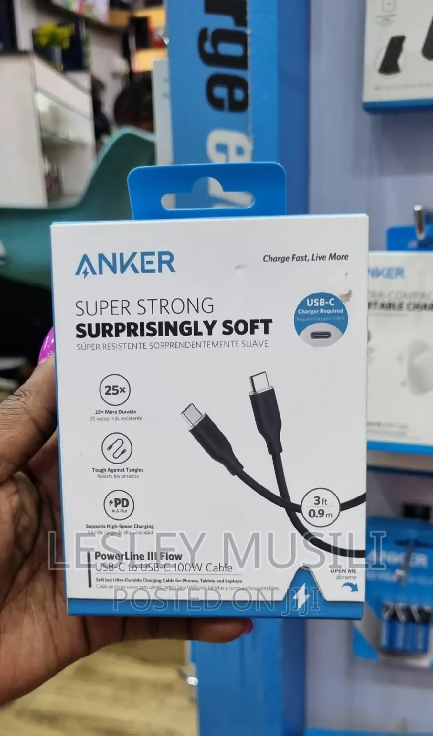 Anker Powerline III USB-C to Lightning Cable 0.9M (3ft)