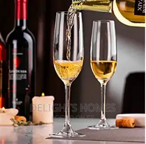 Set of 6 Champagne Glasses