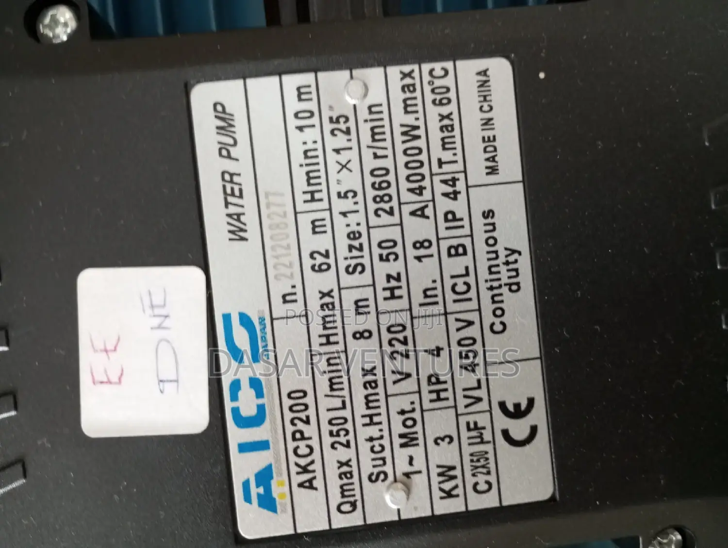 Aico Booster Pump Akcp 200