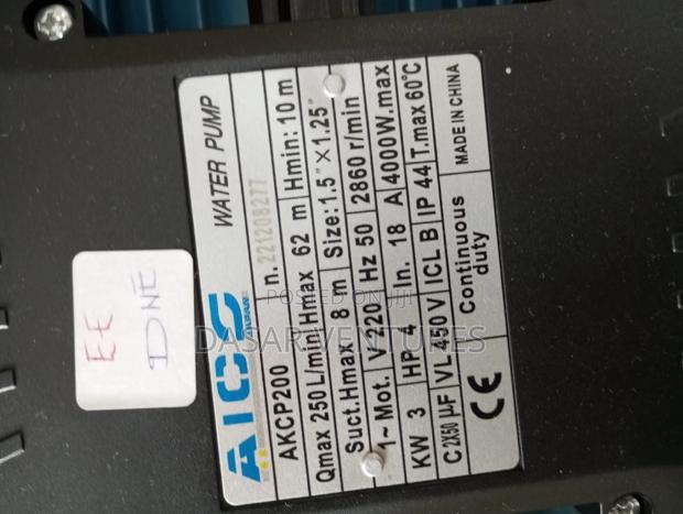 Aico Booster Pump Akcp 200 - thumbnail 4