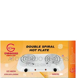 Double Spiral Hotplate Eurochef 