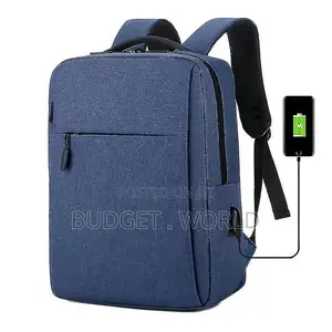 Unisex Laptop Backpack With Usb Charging for College Office#