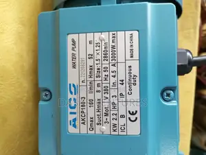 Akcp180 -3 Booster Pump 52m Hd Lift