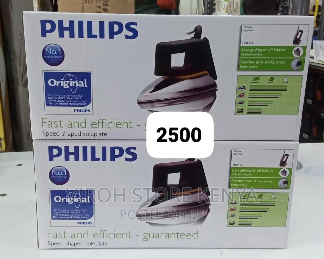Original Philips Dry Iron Box