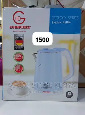 Eurochef Electric Kettle 2.2L 1500watts Water Kettle