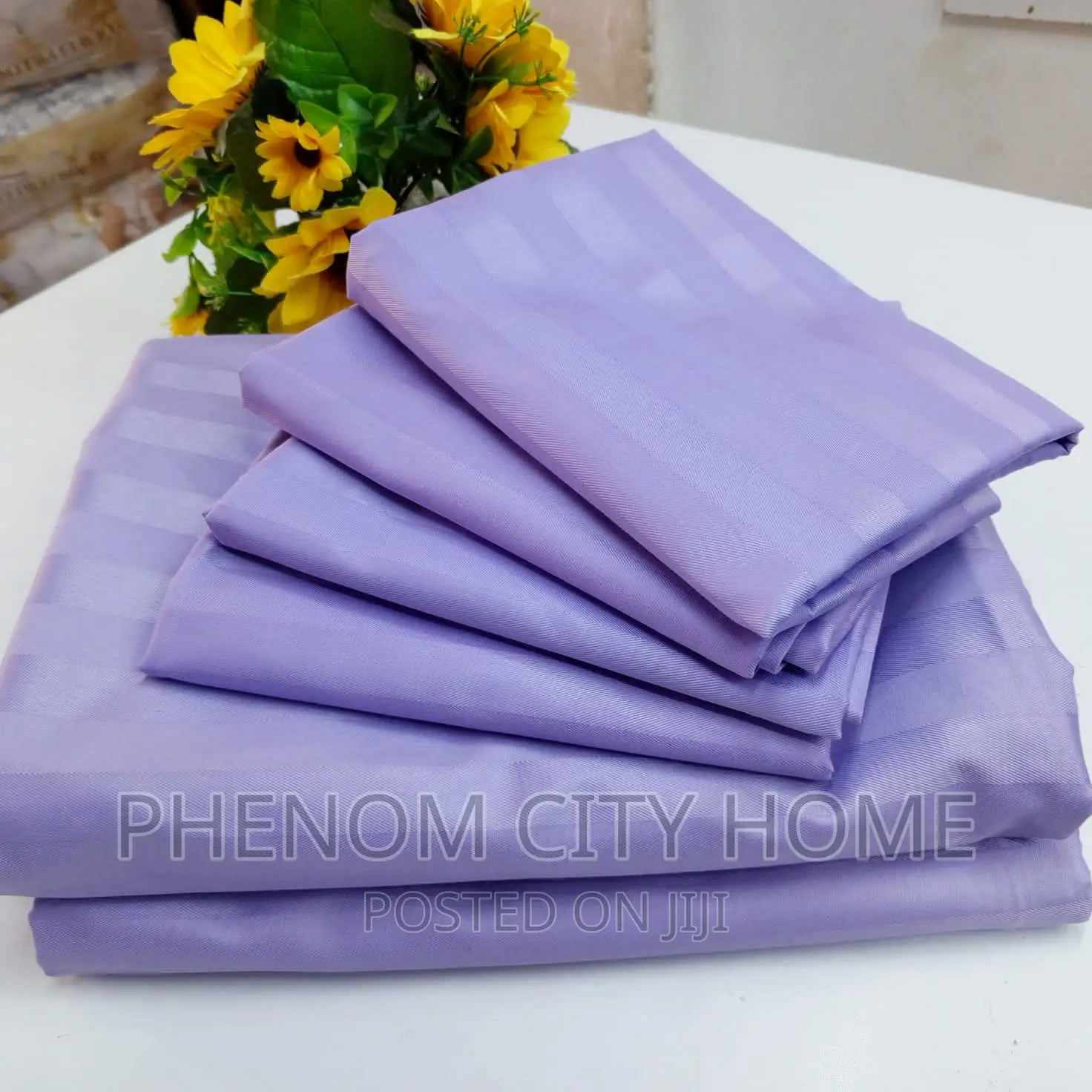 Coloured Stripped Bedsheet