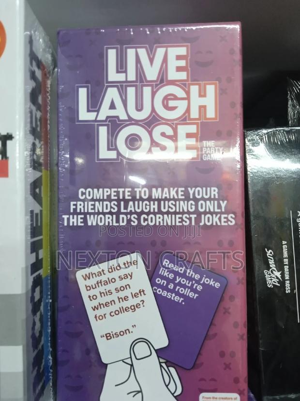 Live Laugh Lose Card Game - main view