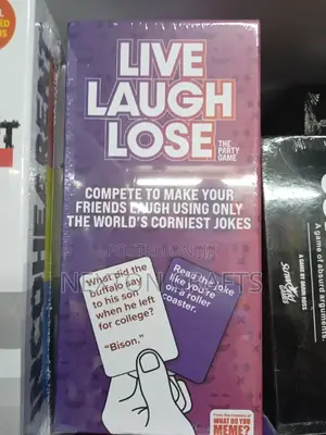 Live Laugh Lose Card Game