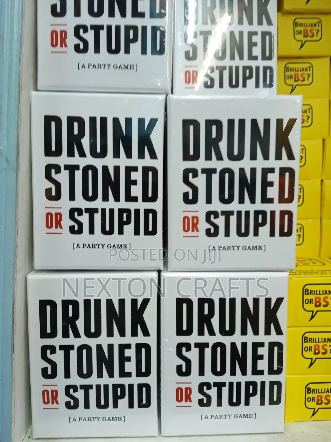 Drunk Stoned or Stupid Card Game