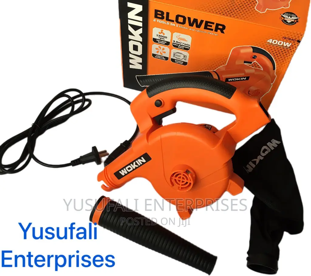 Very Powerful Electric Blower. Long Nosle, Robust Design.