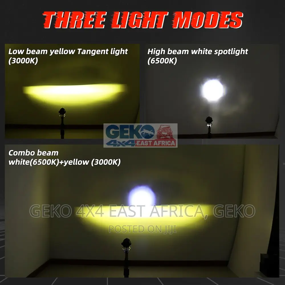3 Inch Dual Color Eagle Eye Projector Pod Light, Hi And Low