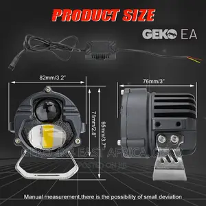 3 Inch Dual Color Eagle Eye Projector Pod Light, Hi And Low